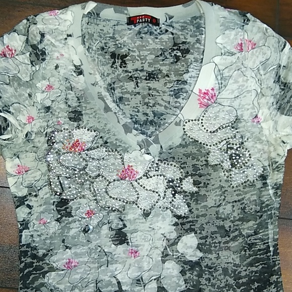 Burnout Tee NWOT - Picture 2 of 7